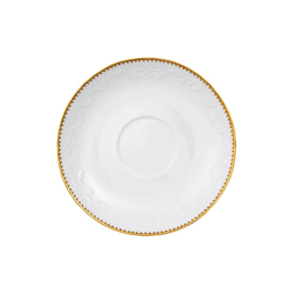 Simply Anna White & Gold - Tea Cup & Saucer