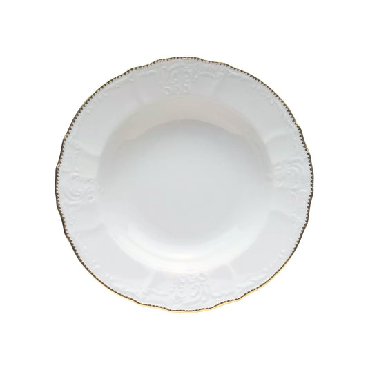 Simply Anna White & Gold - Rim Soup