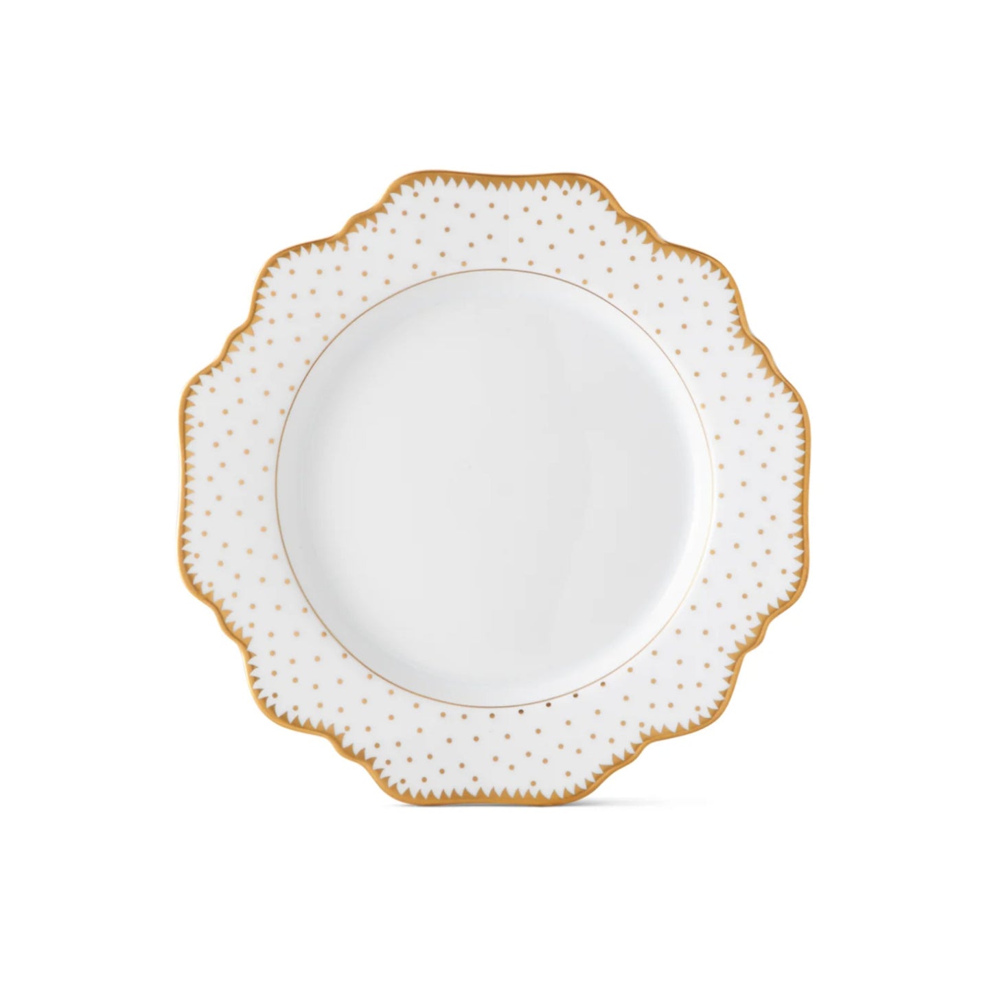 Antique Polka Salad Plate