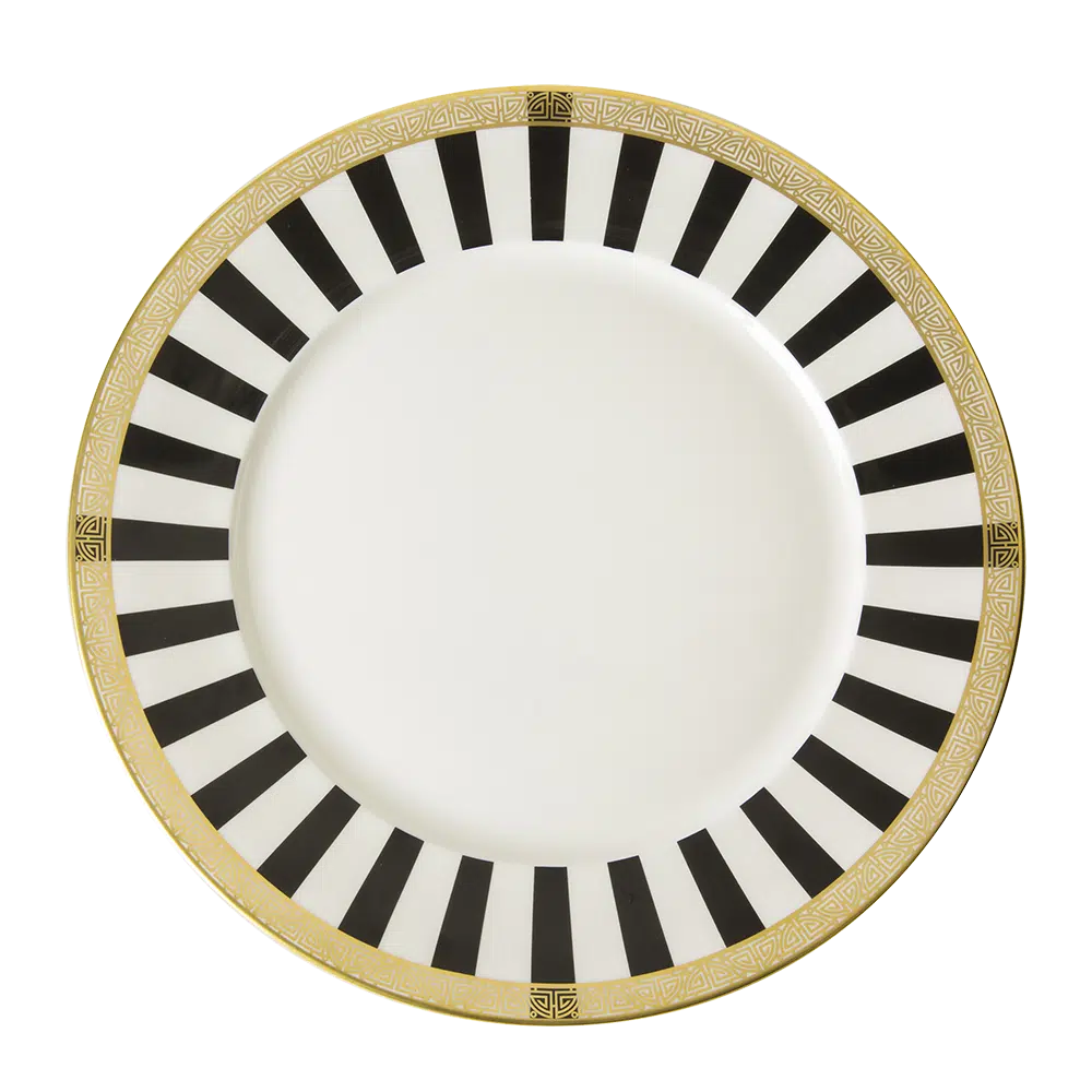 Satori Black Dinner Plate