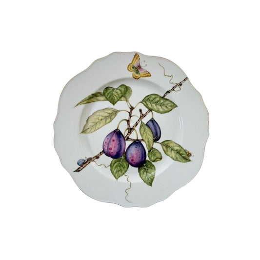 Anna's Secret Orchard Hand Painted Dinner Plates