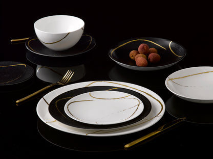 Sketch Charcoal Dinnerware