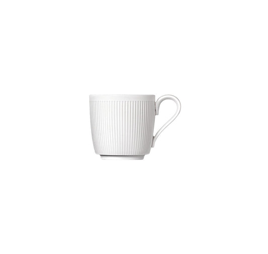Stella Satin White Espresso Cup, Coupe