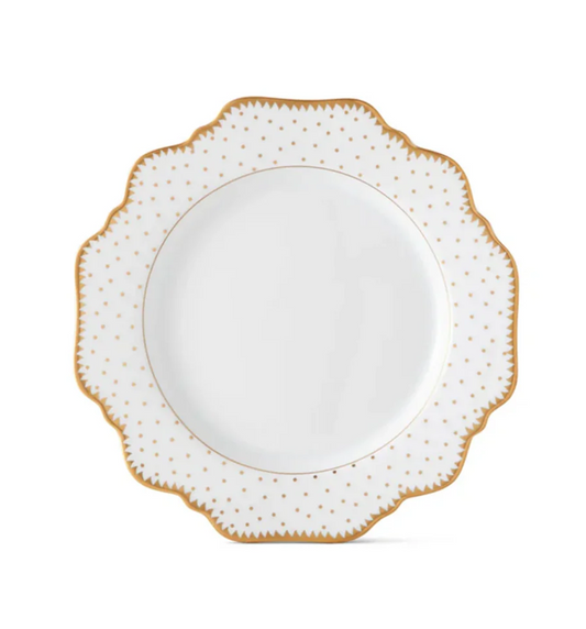 Antique Polka Bread & Butter Plate