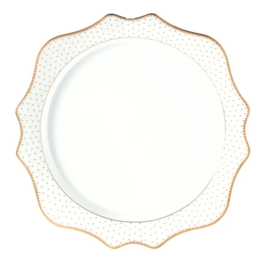 Antique Polka Charger