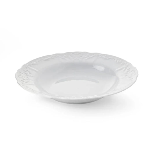 Simply Anna White Pasta Bowl