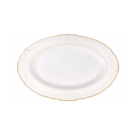 Simply Anna Polka Oval Platter