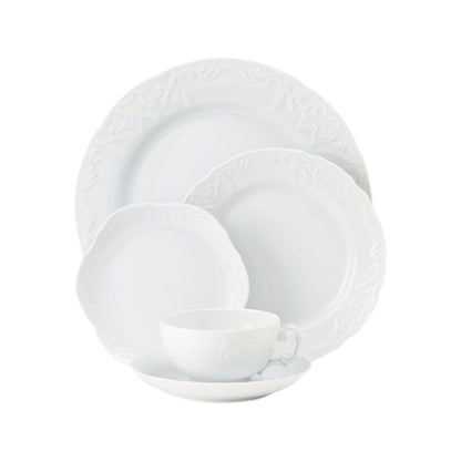 Simply Anna White Bread & Butter Plate