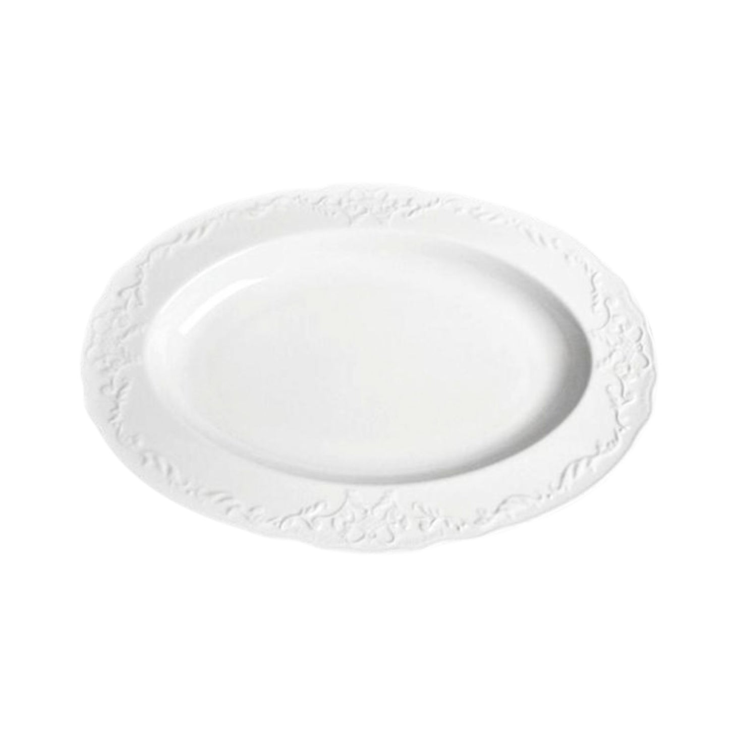 Simply Anna White Oval Platter