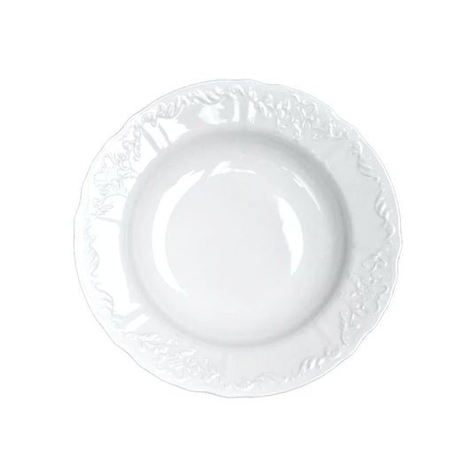 Simply Anna White Pasta Bowl