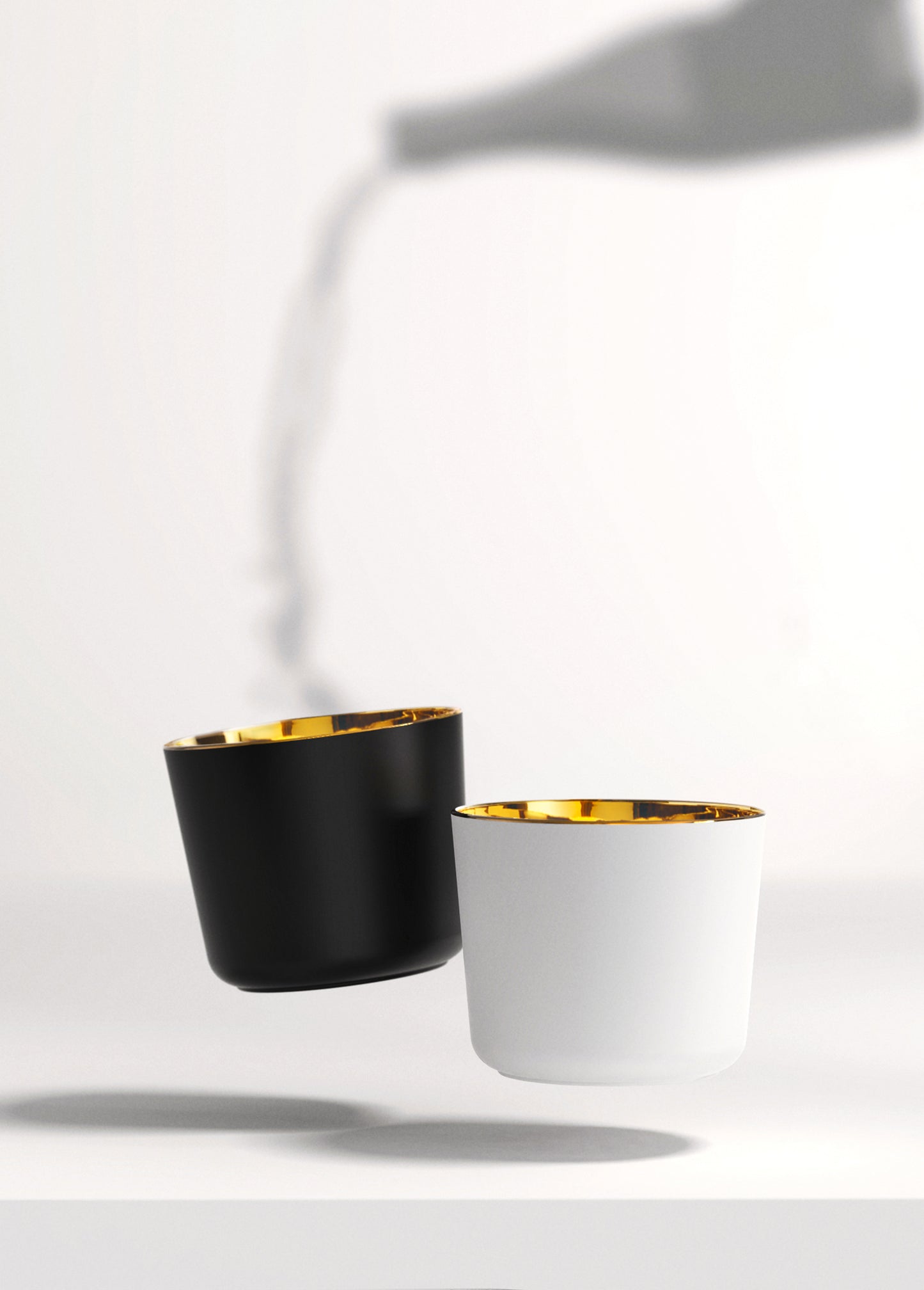 Sip Of Gold - White & Noir