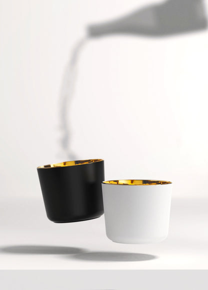 Sip Of Gold - White & Noir