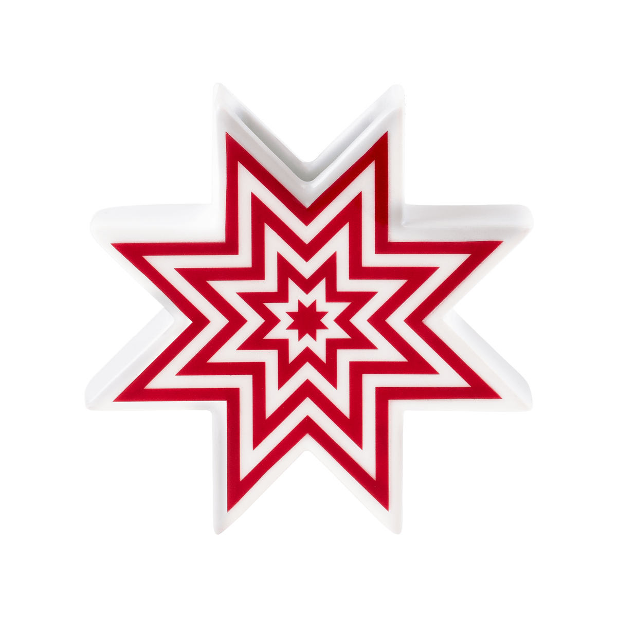 Star Vase - Red Pop