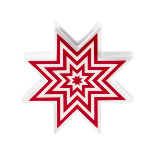Star Vase - Red Pop