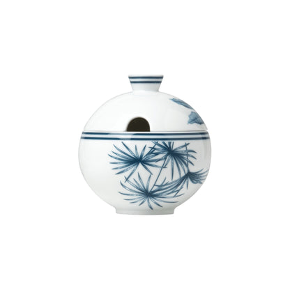Paraíso Blue Covered Sugar Bowl
