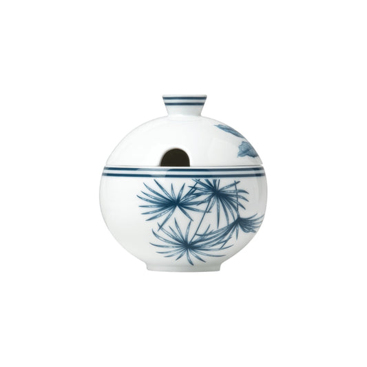 Paraíso Blue Covered Sugar Bowl