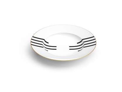 Teatro Black Risotto Plate