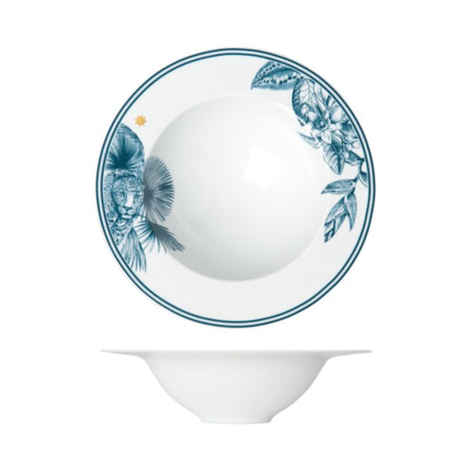 Paraíso Blue Pasta Bowl, Cylindrical