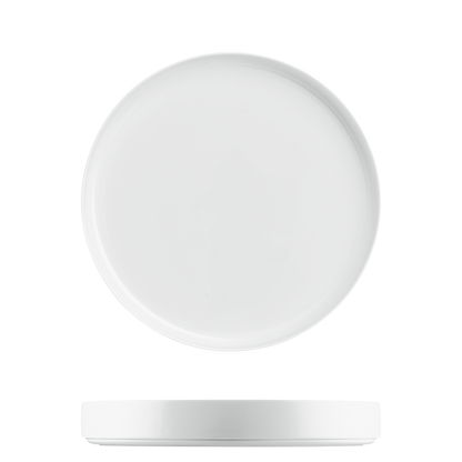 Datum White Flat Bowls