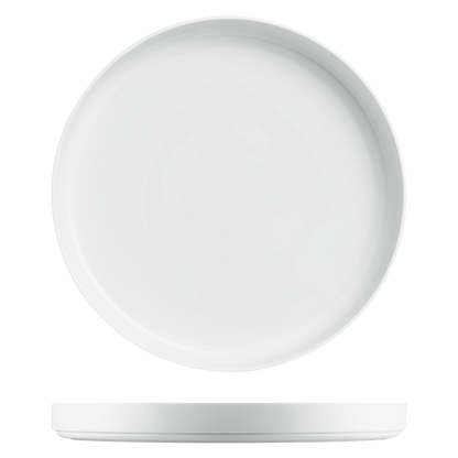 Datum White Flat Bowls