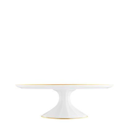 Mille Fleurs Footed Cake Plate