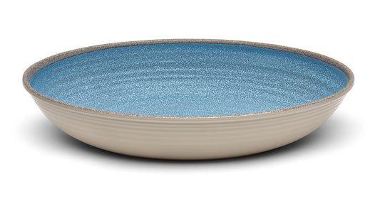 Rena Melamine Serving Bowls, Turquoise