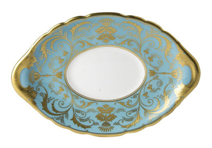 Turquoise Palace Sauce Boat & Stand