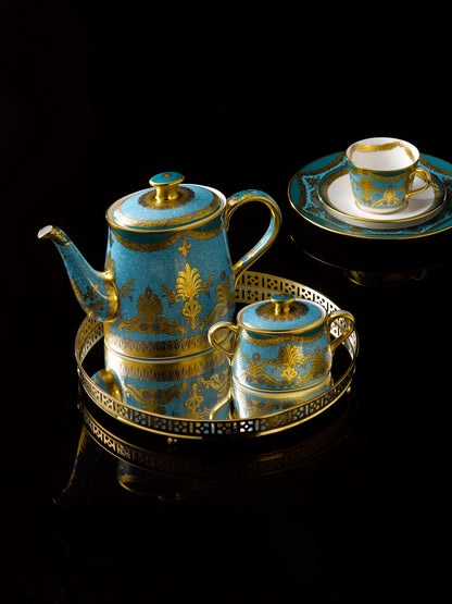 Turquoise Palace Coffee Cup & Saucer
