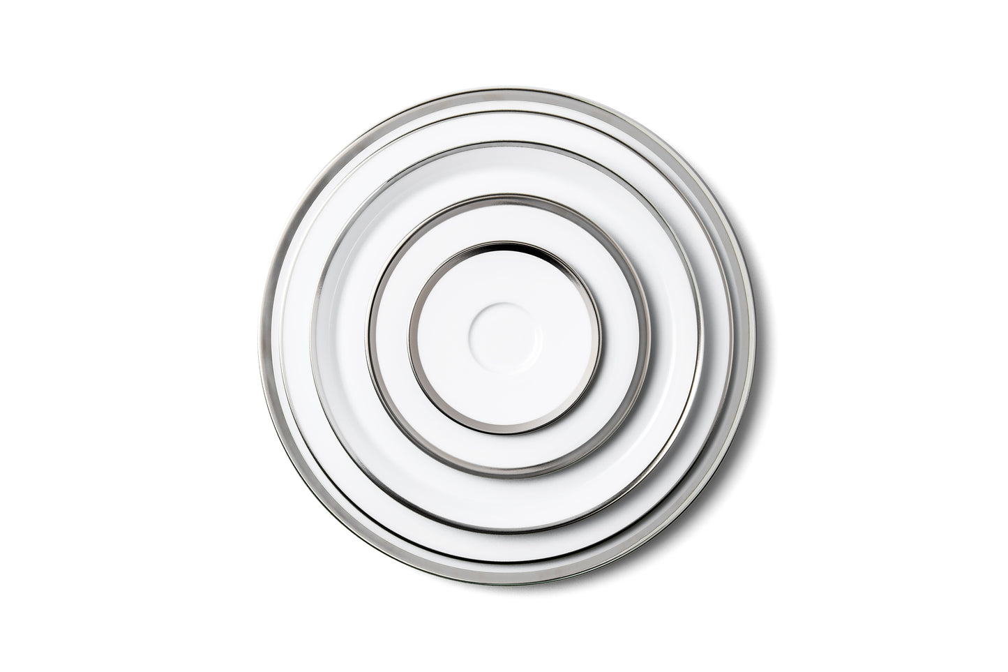 Treasure Platinum Bread & Butter Plate, Conical