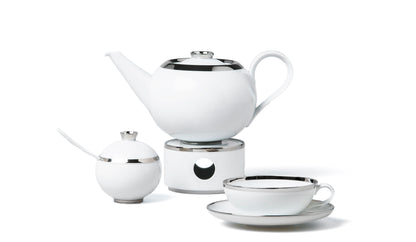 Treasure Platinum Tea Mug, Cylindrical