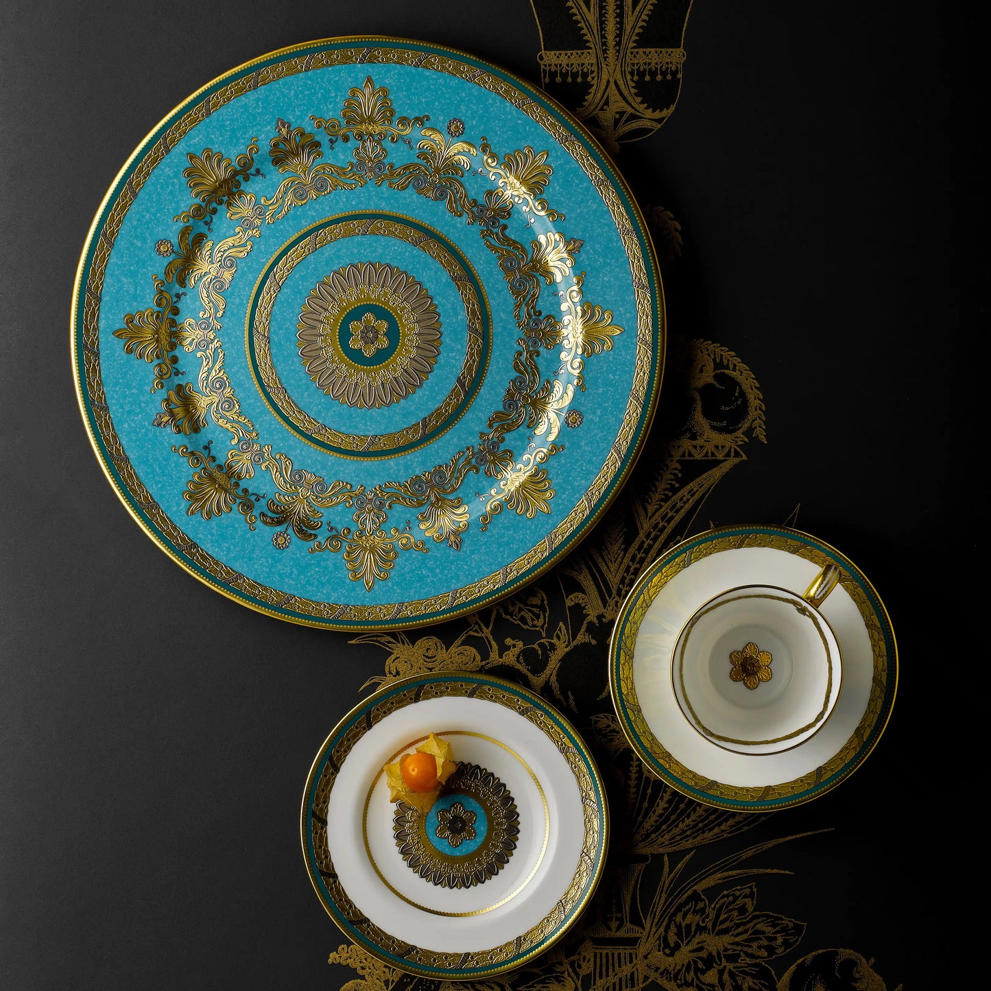 Turquoise Palace Bread & Butter Plate