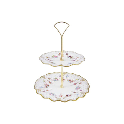 Royal Antoinette 2 Tier Cake Stand