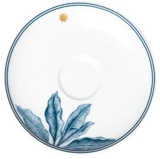 Paraíso Blue Large Saucer, Cylindrical