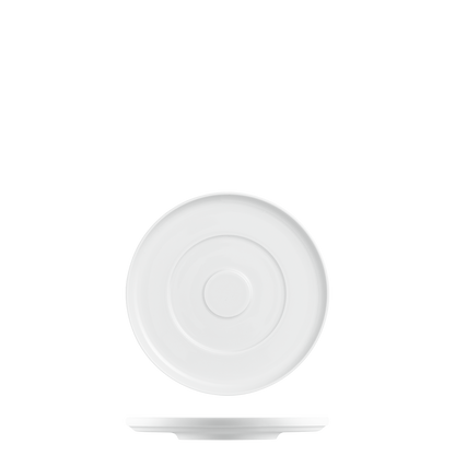 Datum Satin White Saucer