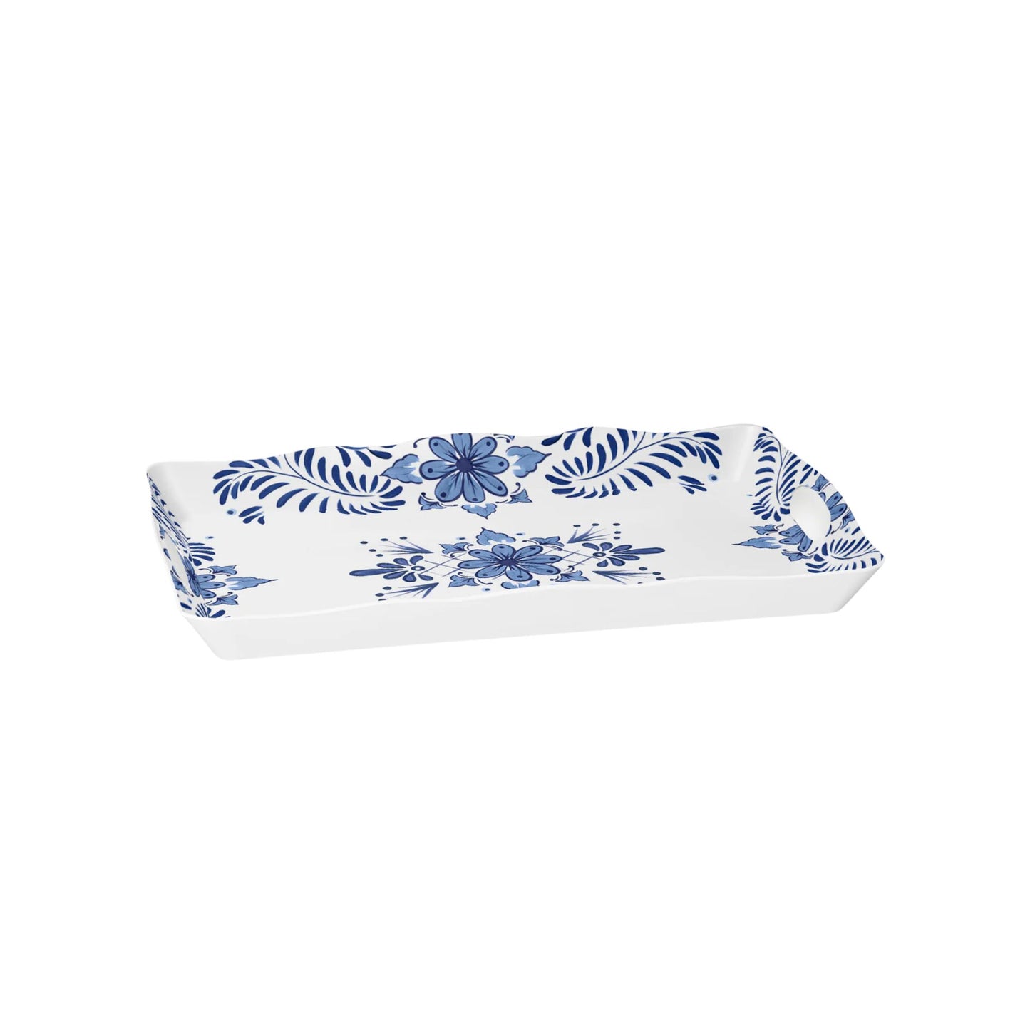 Santorini Rectangular Tray with Handles