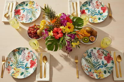 Garden Melamine Dinner Plate, Set of 2