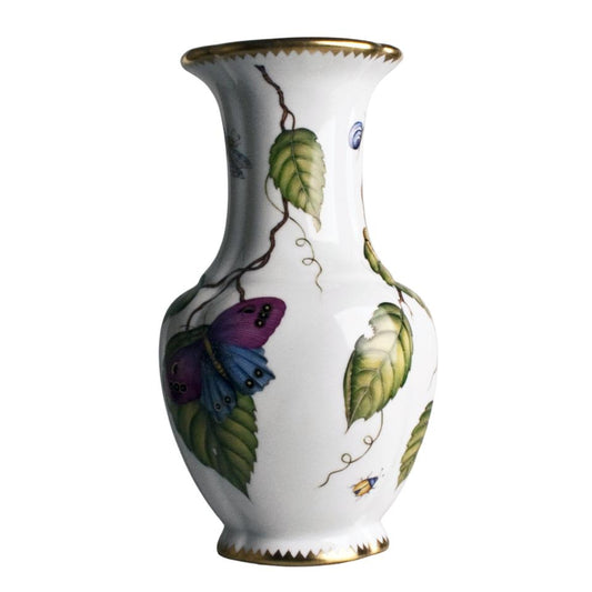 Hand Painted Vase - Exotic Butterflies