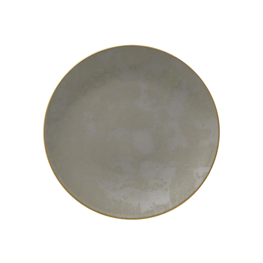 Crushed Velvet Grey Salad (Dessert) Plate