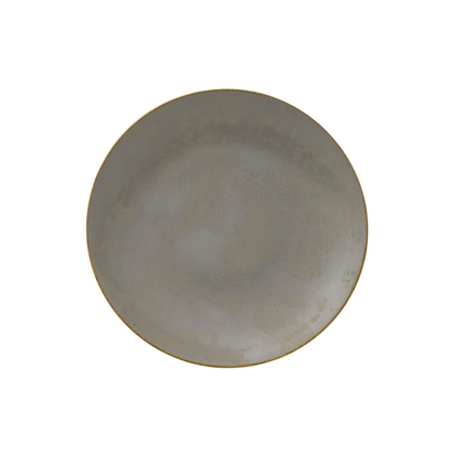 Crushed Velvet Grey Bread & Butter Plate