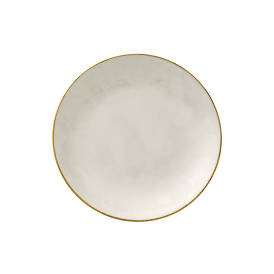 Crushed Velvet Pearl Bread & Butter Plate
