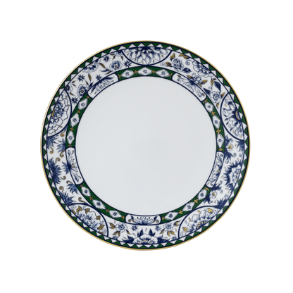 Victoria's Garden Blue & Green Dinnerware