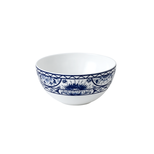 Victoria's Garden Blue Bowl
