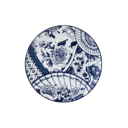 Victoria's Garden Blue Salad (Dessert) Plate