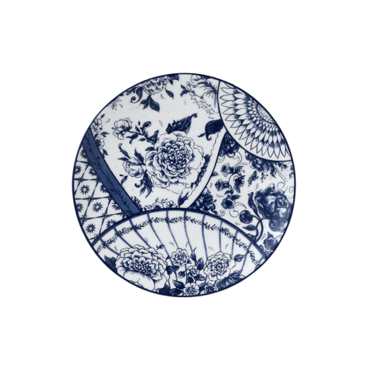 Victoria's Garden Blue Salad (Dessert) Plate