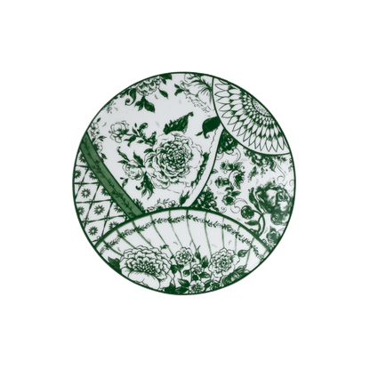 Victoria's Garden Green Dinnerware