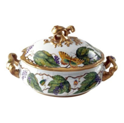 Exotic Butterflies Hand Painted Dinnerware