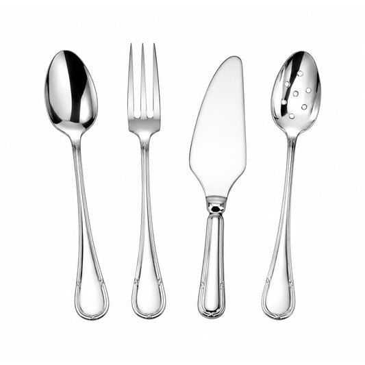 Vendome - 4Pc Hostess Set (Stainless Steel)