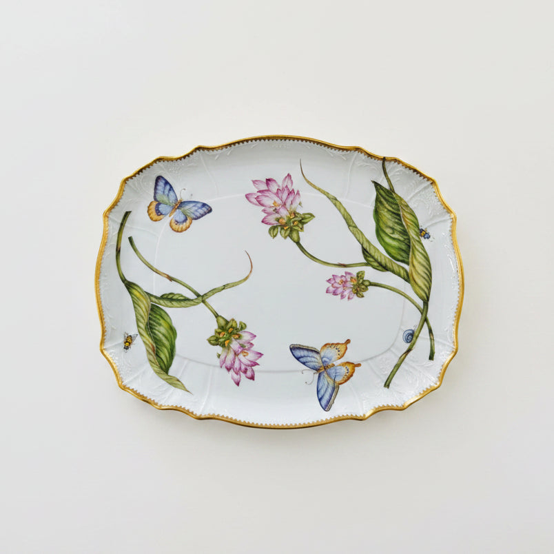 Tomorrow's Antiques Hand Painted Tray, Large