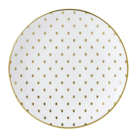 W1 White Salad (Dessert) Plate