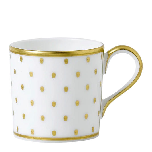 W1 White Coffee Cup & Saucer